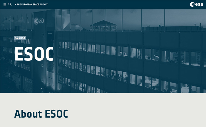 ESA（欧州宇宙機関）ESOC